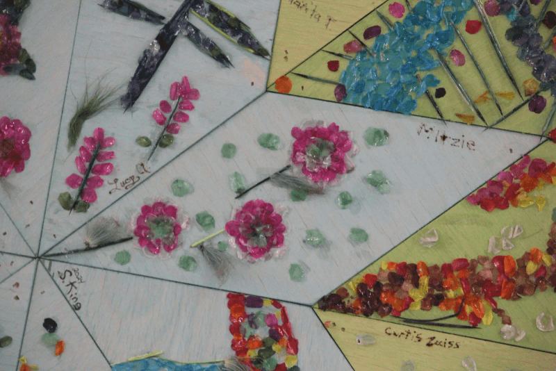 Kinosew Quilt — artwork by Danielle Piper