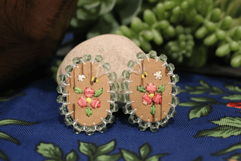 Earrings — handmade by Danielle Piper