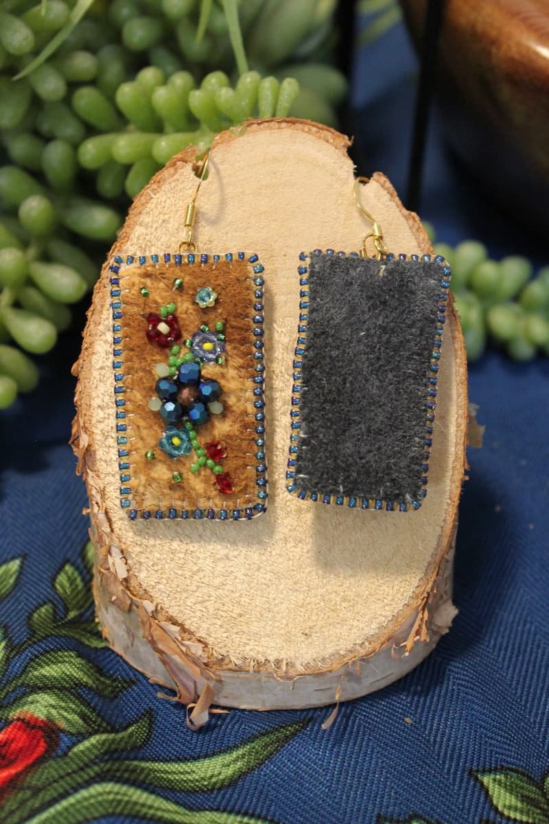 Earrings — handmade by Danielle Piper