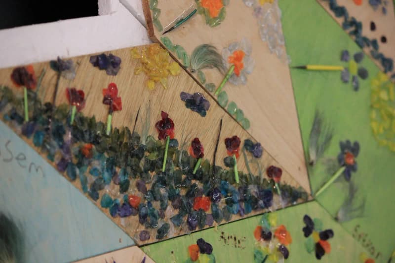 Kinosew Quilt — artwork by Danielle Piper
