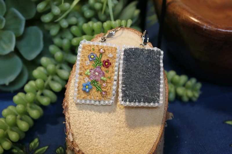 Earrings — handmade by Danielle Piper