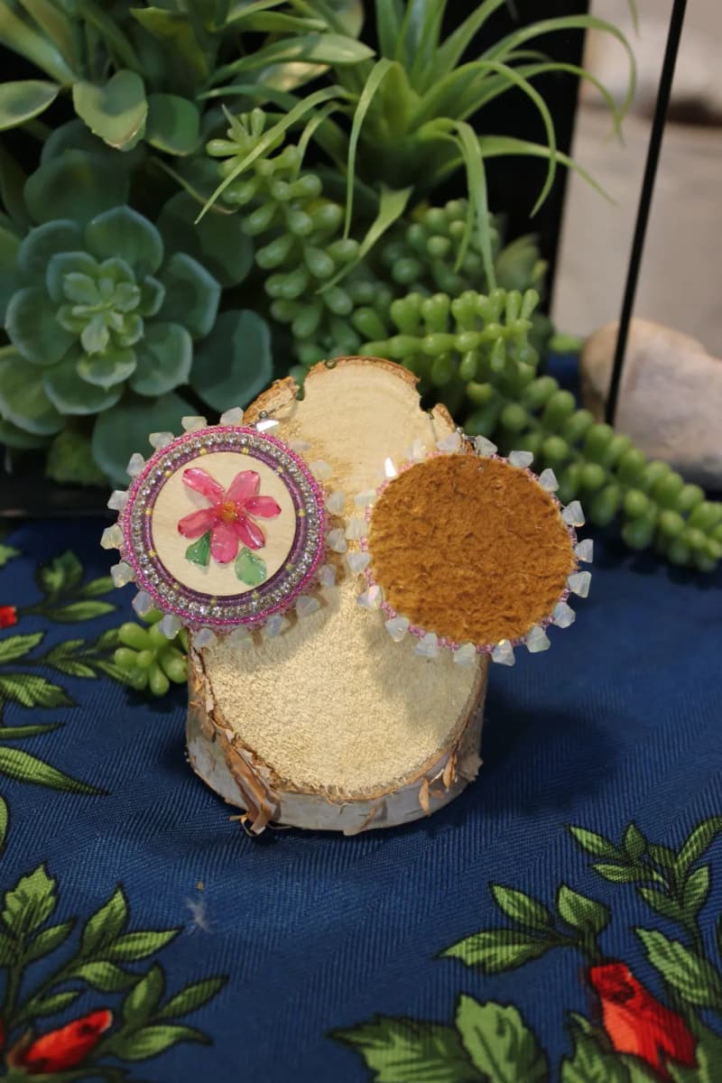 Earrings — handmade by Danielle Piper