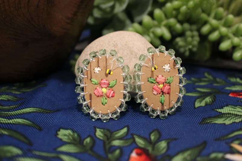 Earrings — handmade by Danielle Piper