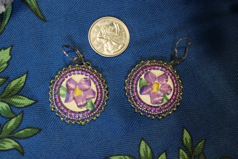 Earrings — handmade by Danielle Piper