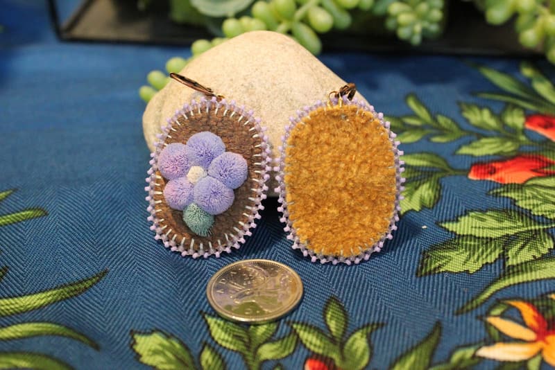 Earrings — handmade by Danielle Piper