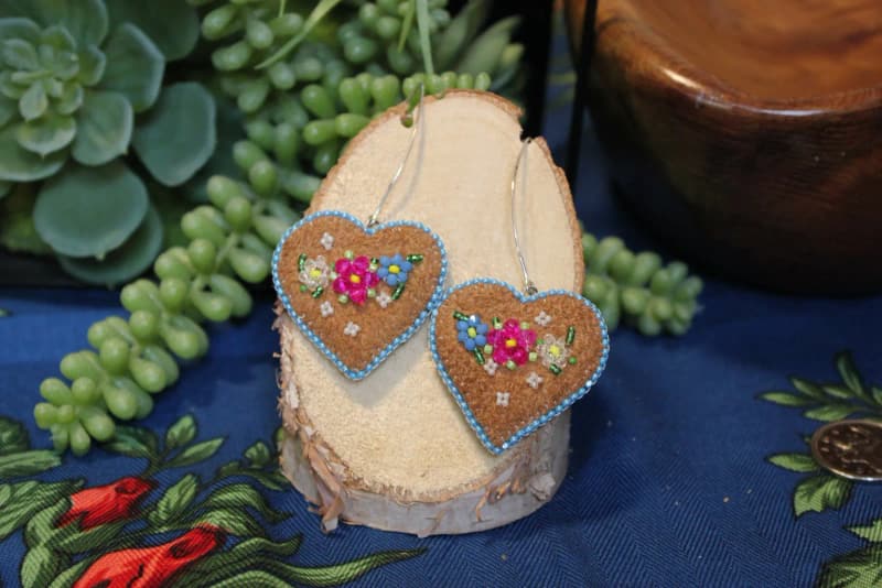 Earrings — handmade by Danielle Piper