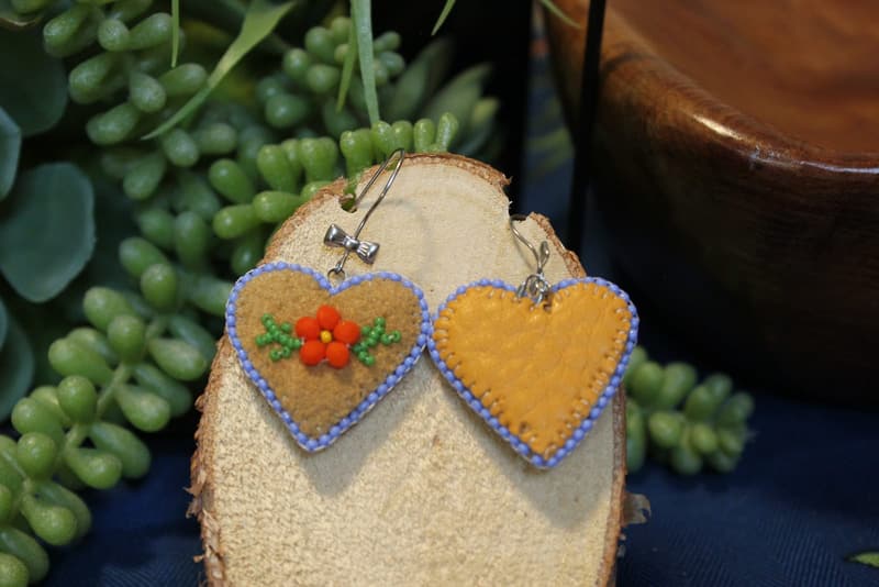 Earrings — handmade by Danielle Piper
