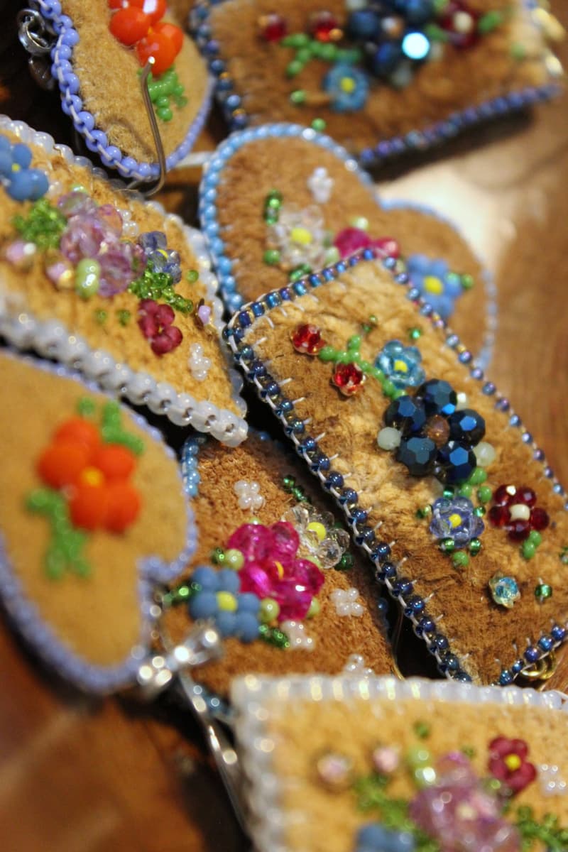 Earrings — handmade by Danielle Piper