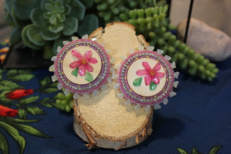 Earrings — handmade by Danielle Piper