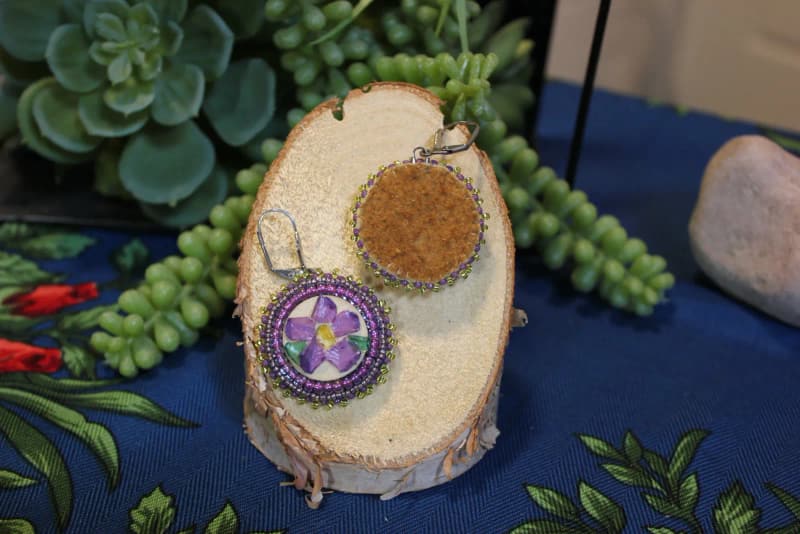 Earrings — handmade by Danielle Piper
