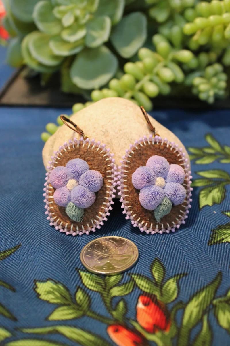 Earrings — handmade by Danielle Piper