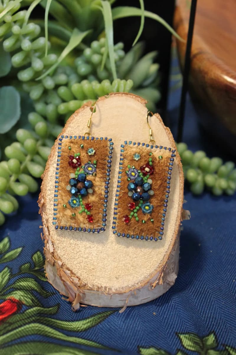 Earrings — handmade by Danielle Piper